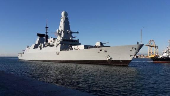 HMS Duncan.