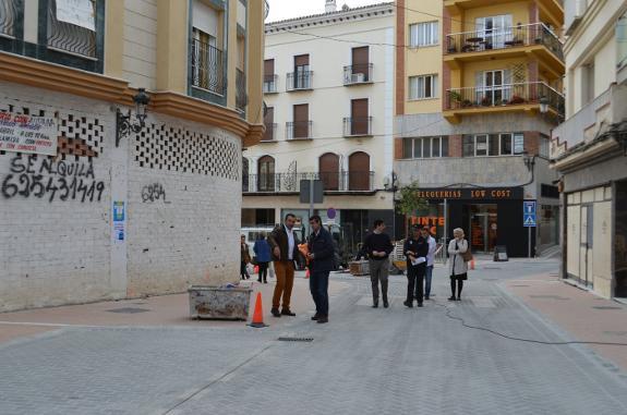 The opening of the newly-redeveloped Calle La Feria. 