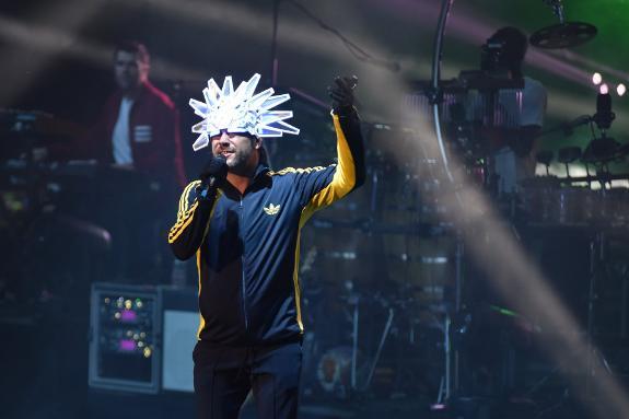  Jay Kay from Jamiroquai lit up the Starlite stage.