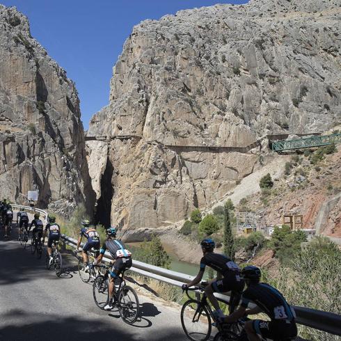 Last year's event took in views of the Caminito del Rey.
