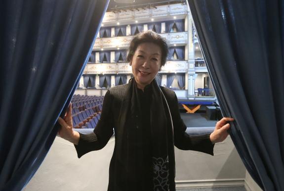 Kim Bock Hee, ahead of her debut at the Cervantes on Tuesday.  