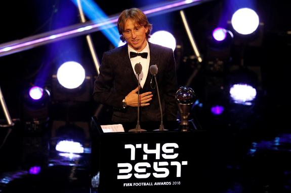 FIFA World Player of the Year, Luka Modric.