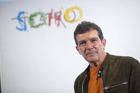 Antonio Banderas on Wednesday. 