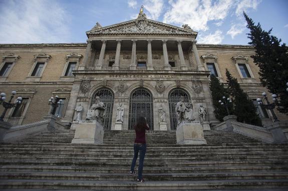 The National Library is one of the largest in the world.