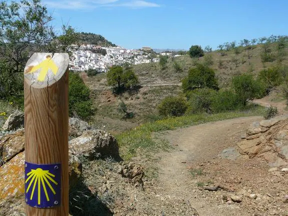 Part of the Mozarab path in Malaga province.