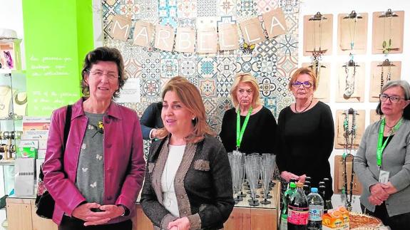 The reopening of the Marbella Cudeca shop