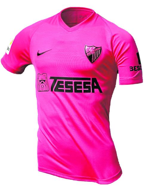 Malaga's bright pink third kit is launched