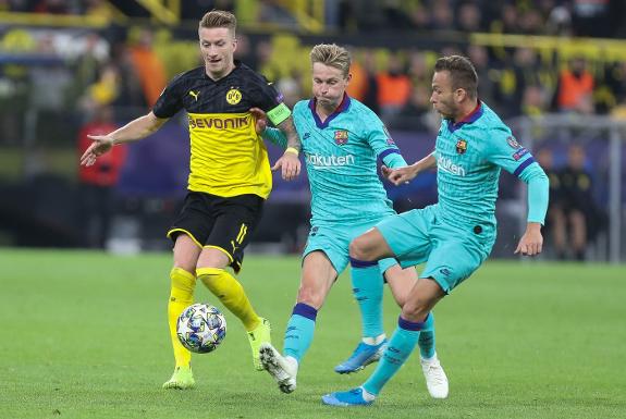 Borussia Dortmund v. Barcelona on Wednesday. 