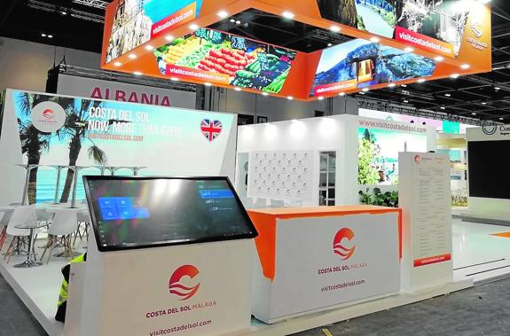 The Costa del Sol stand at this year's WTM.