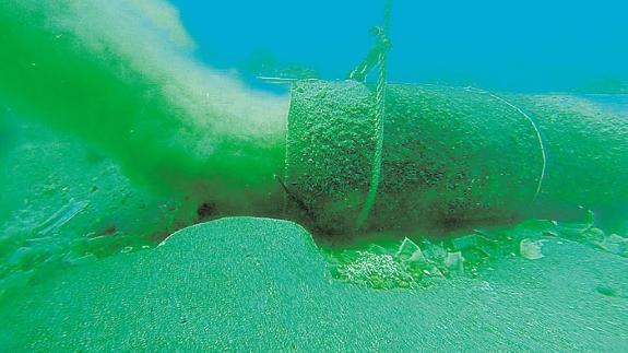 Untreated sewage pumps straight into the sea off Nerja.SUR