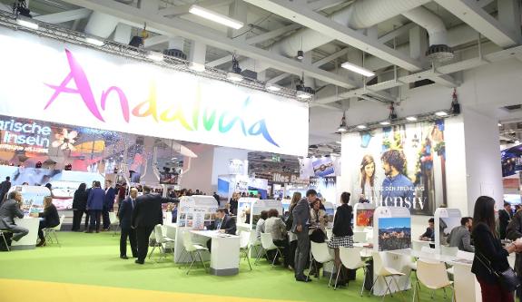 The Andalucía stand at a previous year's ITB.