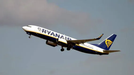 File image of a Ryanair plane.