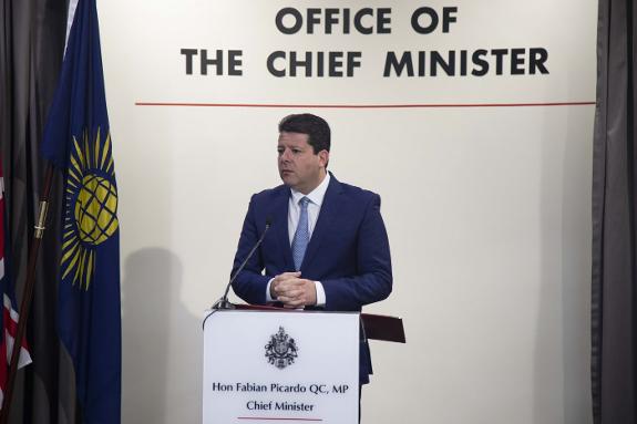 Picardo says the approval underpins the work done in Gibraltar.