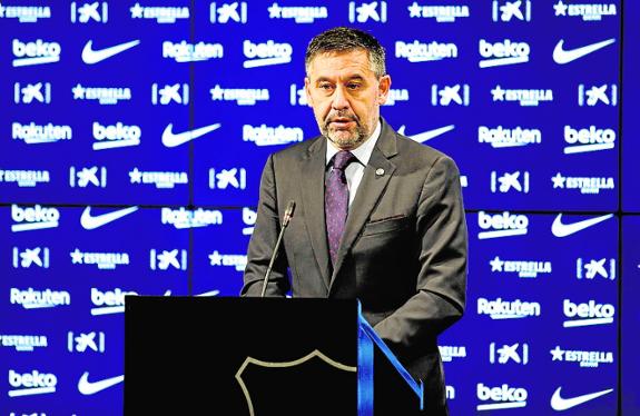 Bartomeu stepped down amid growing pressure.