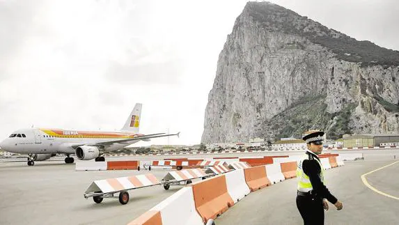 Gibraltar airport - file photograph.