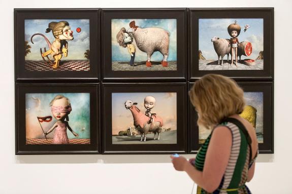 Some of the work by Don Bergland in Malaga. 