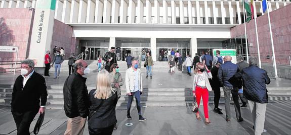 Malaga's court complex. 