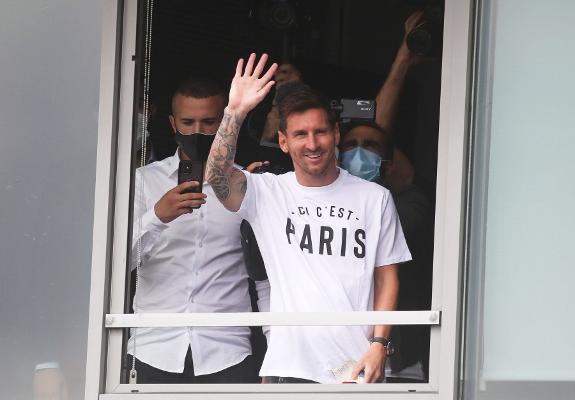 Messi in Paris. EFE