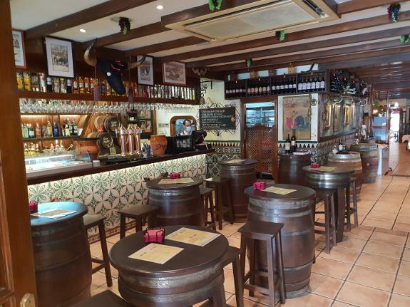 Bodega La Alegria in Los Boliches is a typical tavern that offers plenty of Andalusian charm. 