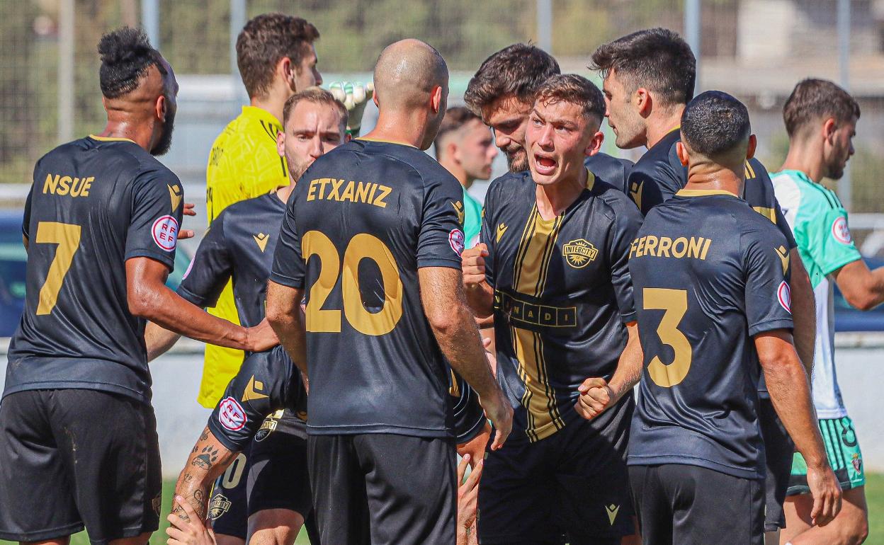 Celebración de la última victoria del Intercity 