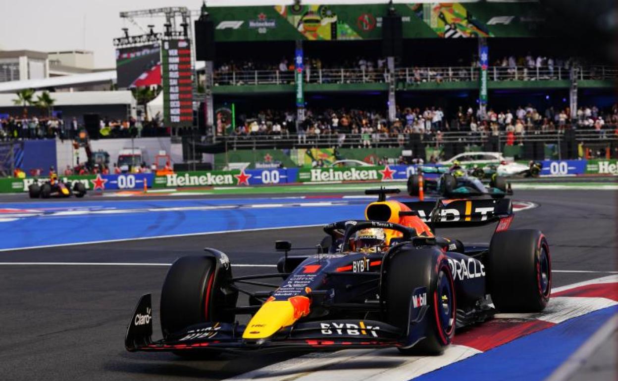Max Verstappen durante el último Gran Premio de México