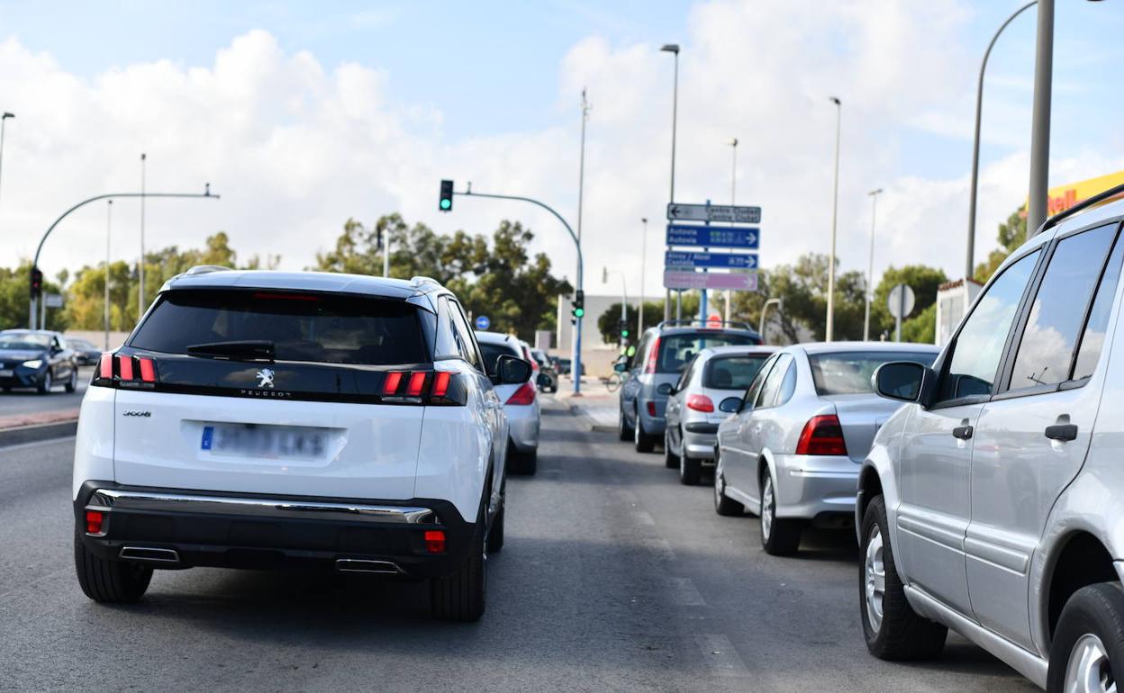 Retenciones de tráfico en Alicante