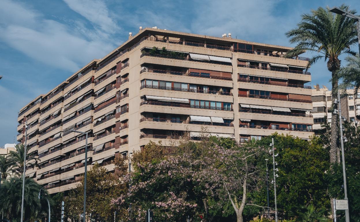 Pisos del centro de Alicante, en la plaza Galicia