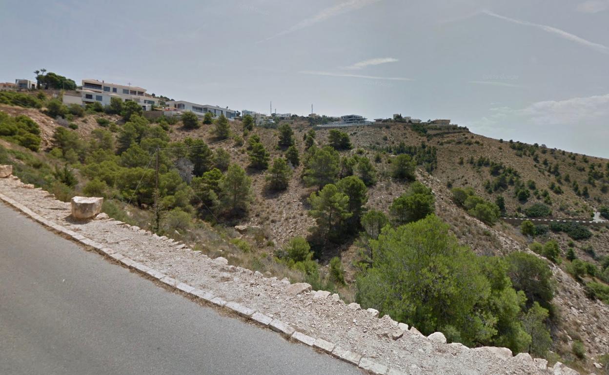 Imagen de la Serra Gelada de Benidorm