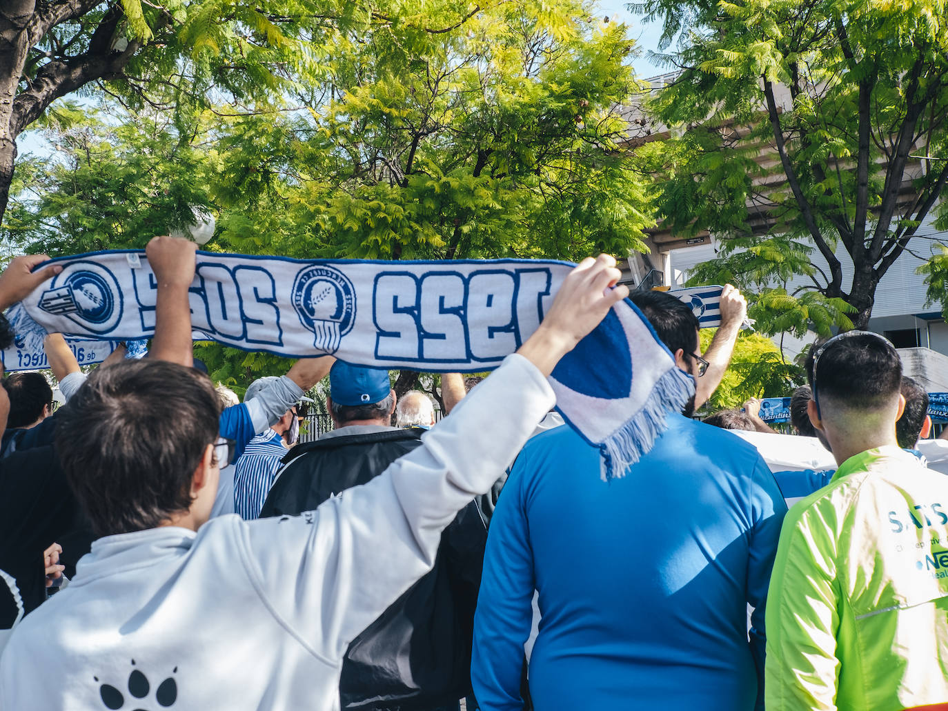 Fotos: Clamor contra Ortiz y entrada al estadio con 0-1