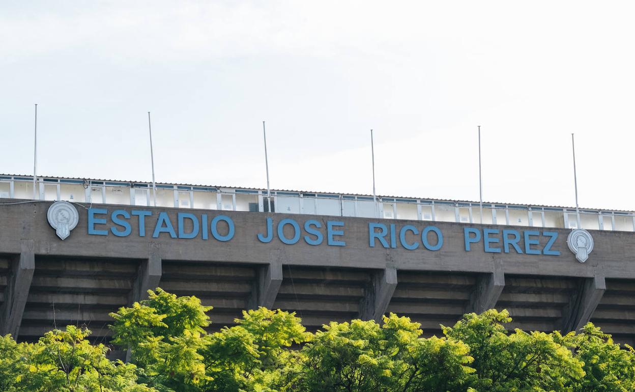 El estadio José Rico Pérez