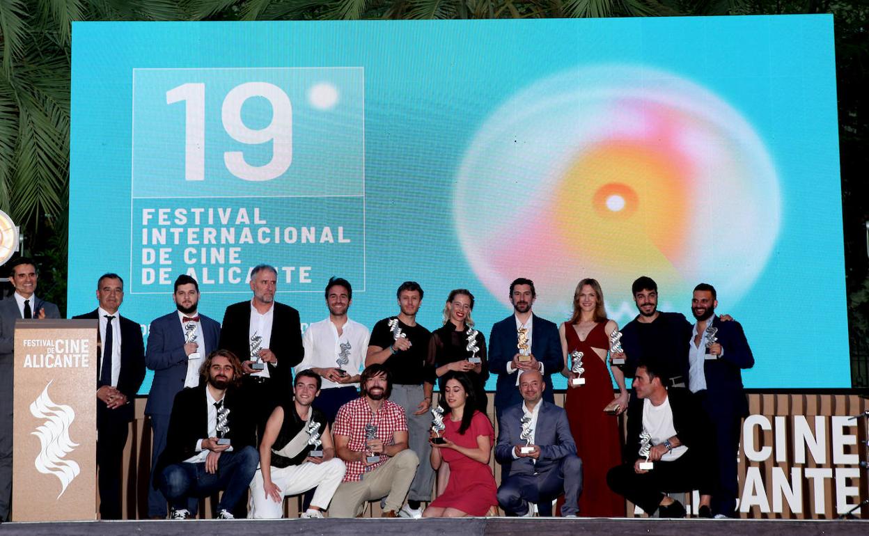 Gala de clausura de la 19ª edición del Festival de Cine de Alicante.