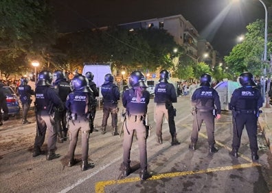 Imagen secundaria 1 - Algunos puntos donde se han concentrado los aficionados 