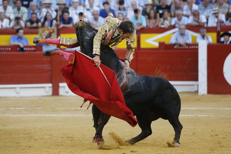 El torero José Tomas este verano en la Plaza de Toros de Alicante. 