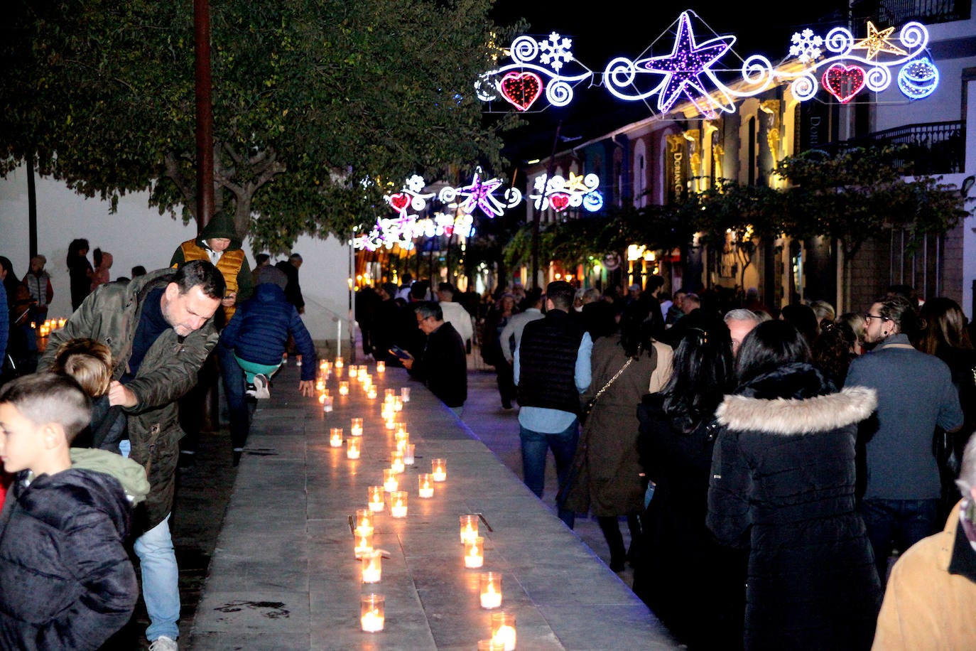 Fotos: La Nit de la Llum triunfa en Dénia