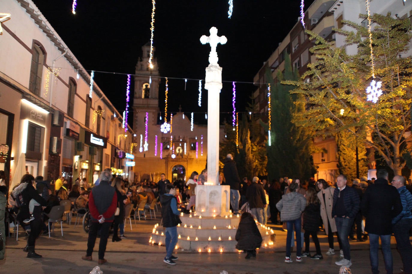 Fotos: La Nit de la Llum triunfa en Dénia