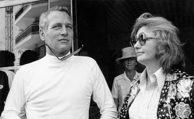 Paul Newman y Joanne Woodward. 