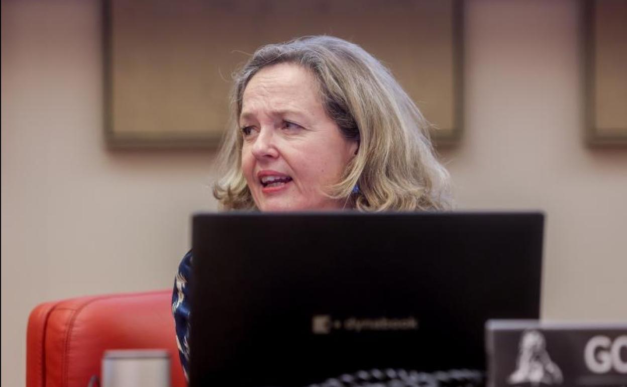Nadia Calviño, vicepresidenta primera del Gobierno y ministra de Economía.