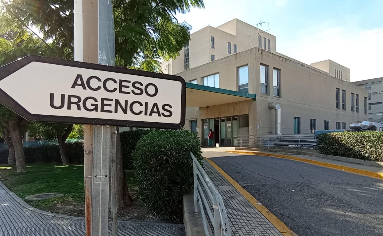 Acceso a urgencias en el Hospital de San Juan 