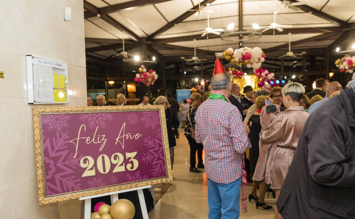 Uno de los momentos del baile. 