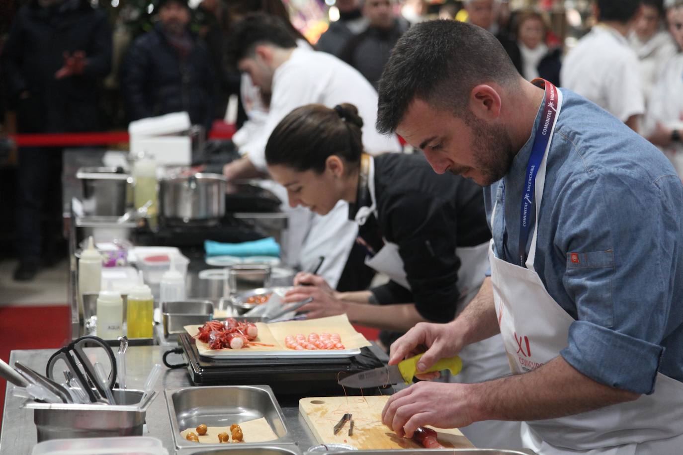 Pasión e innovación en el concurso de Cocina Creativa de la Gamba Roja de Dénia