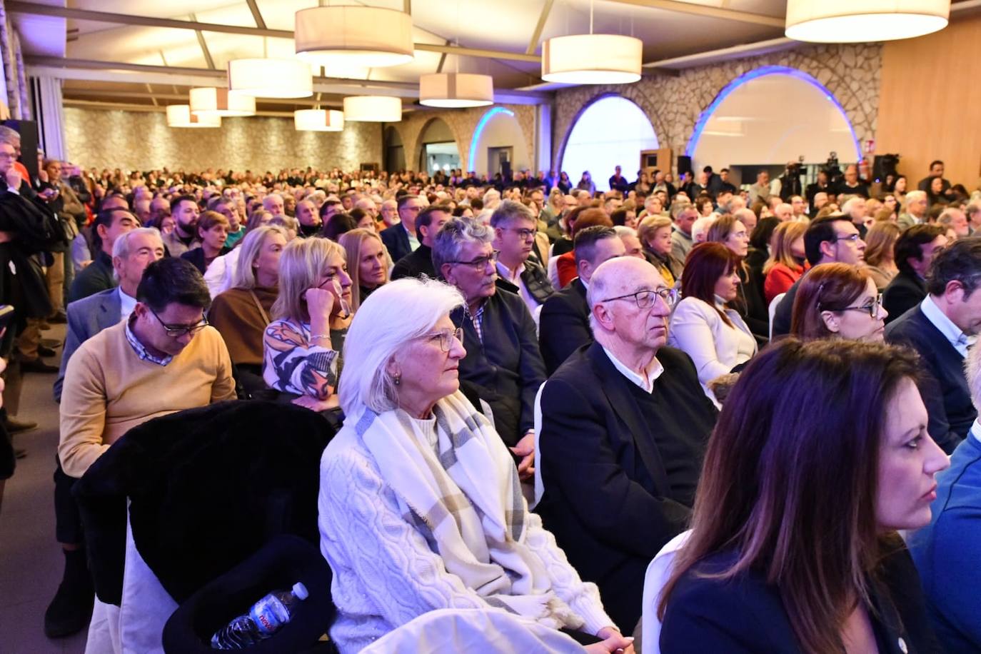 Imagen - Los Salones de Juan XXIII se llenaron para escuchar a Mariano Rajoy.