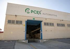 Sede de PCEX en el polígono industrial de La Vallonga