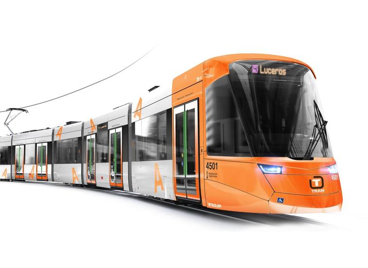 Así serán los tranvías de Alicante en 2025