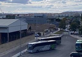 Actua estación provisional de autobuses
