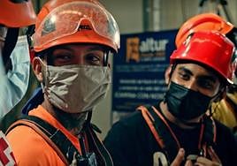 Participantes del Plan Empleo de Cruz Roja.