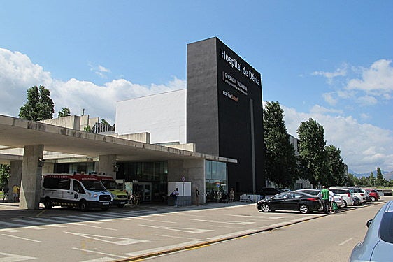 Instalaciones del Hospital de Dénia.