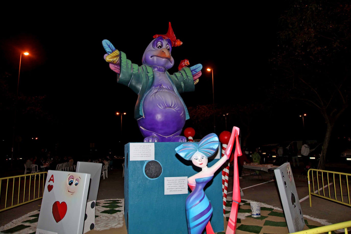 Las fallas de Dénia ya están plantadas y la fiesta servida