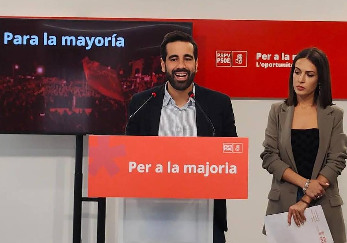 El secretario de Organización del PSPV-PSOE, José Muñoz.