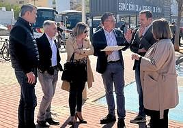 Barrachina y González de Zárate, con alcaldes y candidatos del PP de la Marina Alta.