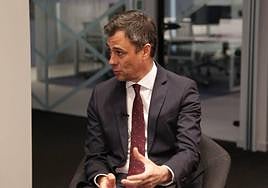 El consejero delegado de Hidraqua, Jordi Azorín, en la presentación de conclusiones.